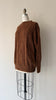 Coffee Cotton Sweater | 1990s