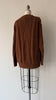 Coffee Cotton Sweater | 1990s