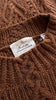 Coffee Cotton Sweater | 1990s