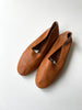 Nutmeg Leather Flats