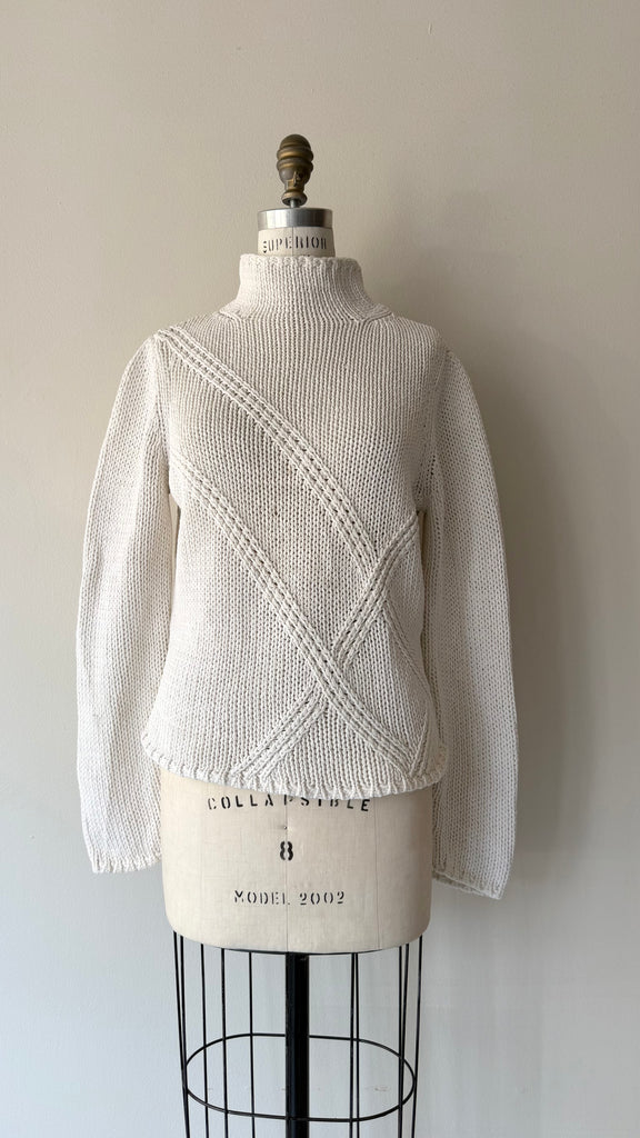 Cotton Knit Sweater