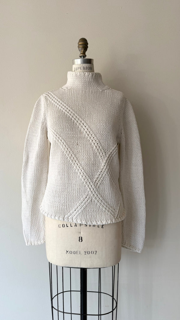 Cotton Knit Sweater