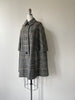 Glen Plaid Wool Cape | 1950s