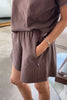 Cotton Knit Lounge Short | Le Bon Shoppe