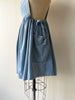 Denim Jumper Dress | 1980s