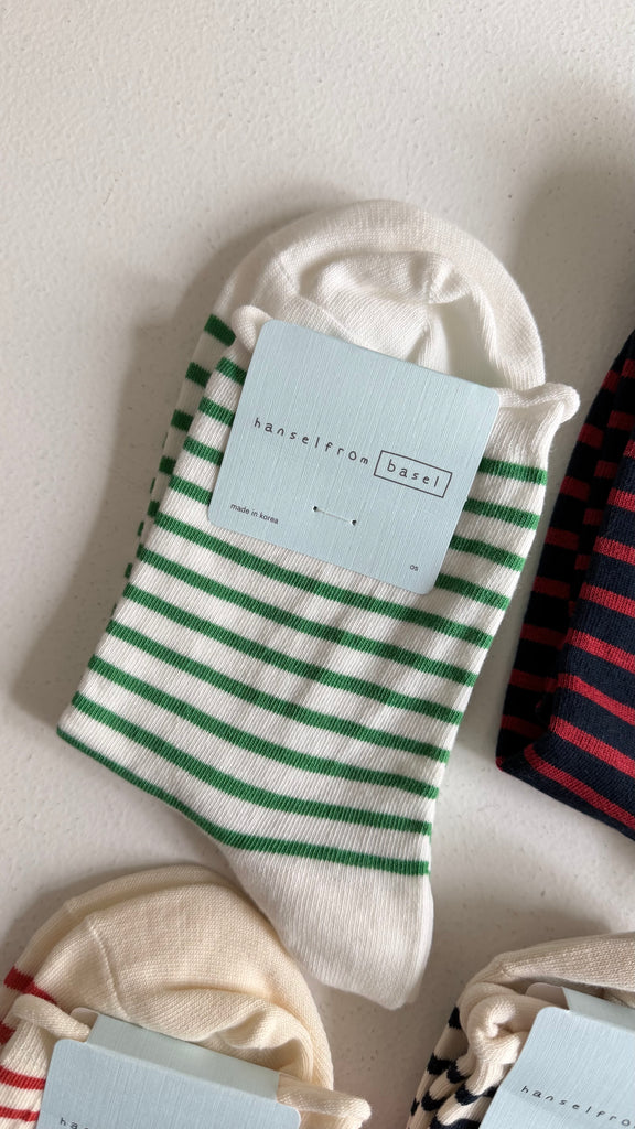 Nautical Stripe Socks | Hansel from Basel