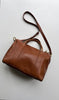 Cognac Leather Satchel