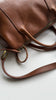 Cognac Leather Satchel