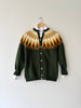 Saga Fair Isle Cardigan | 1960s