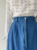 Chambray Trouser Skirt