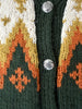 Saga Fair Isle Cardigan | 1960s