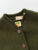 Bavarian Wool Cardigan Coat | 1950s