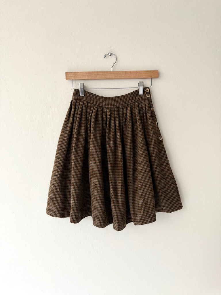 Henri Bendel Wool Skirt | 1980s