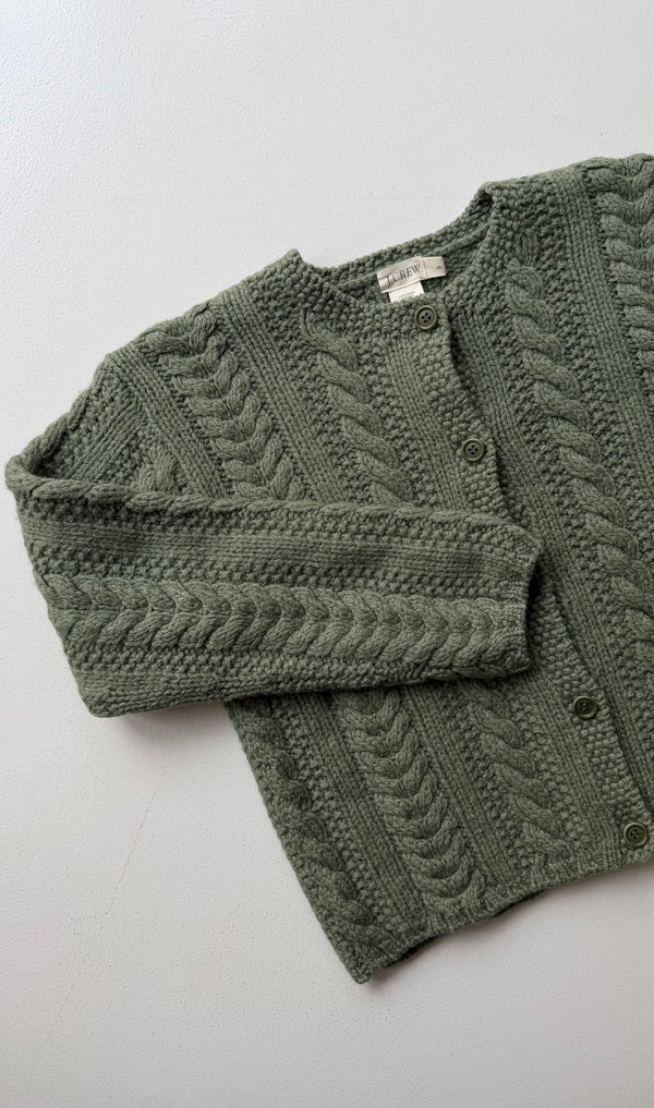 Vintage 1990s J.Crew Wool Cardigan