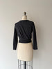 Charcoal Wrap Top