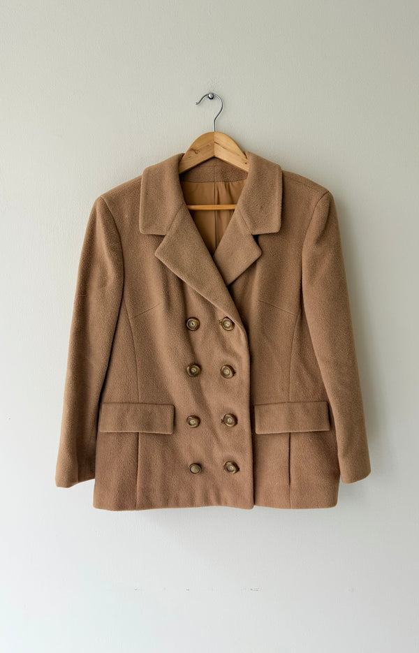 Camel Wool Jacket | 1960s