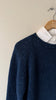 1980s J.Crew Indigo Sweater