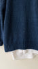 1980s J.Crew Indigo Sweater