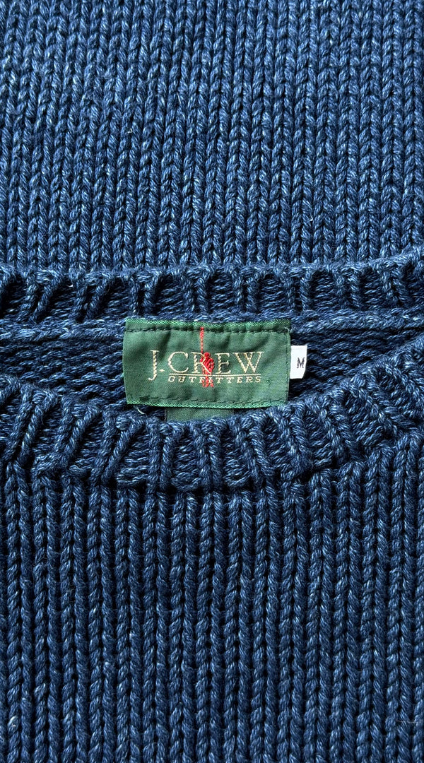 1980s J.Crew Indigo Sweater