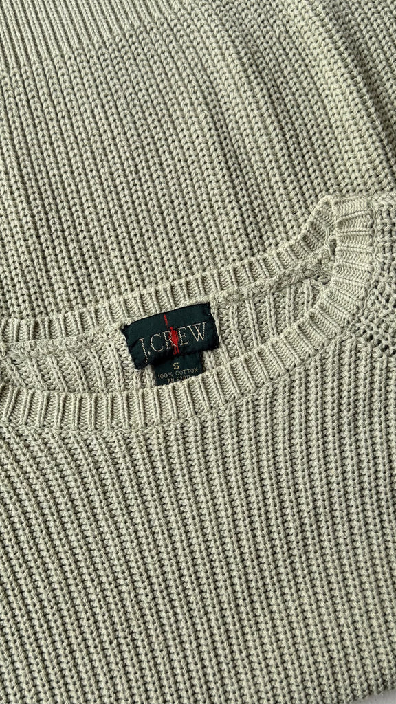 1980s J.Crew Shaker Knit Sweater