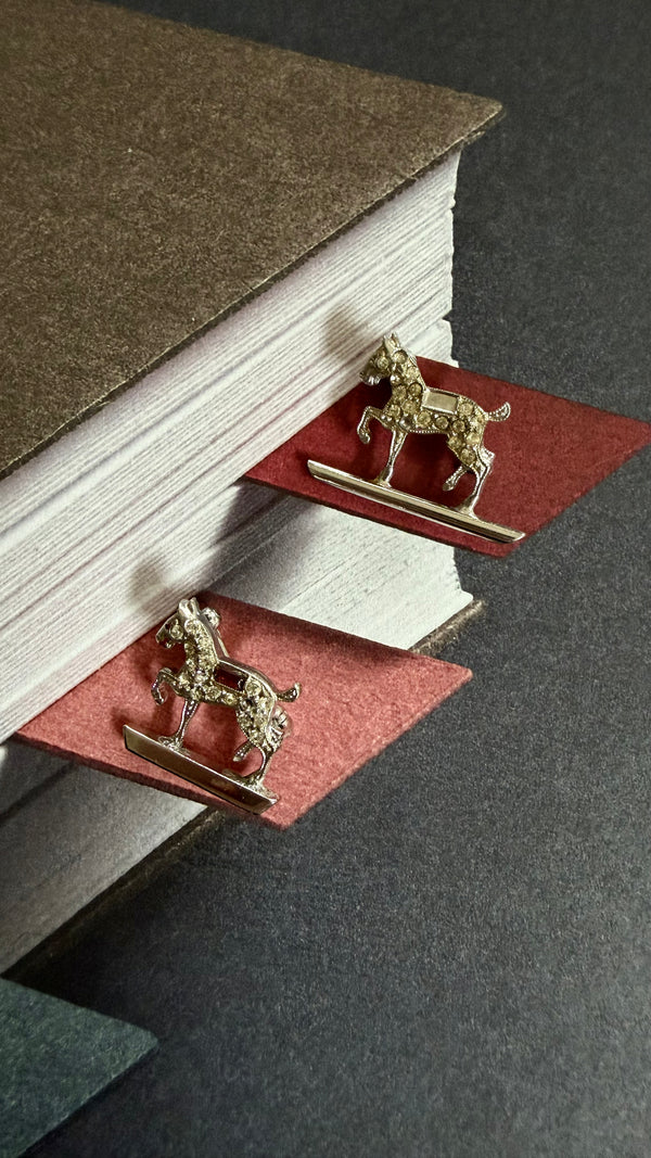 Equestrian Pair Brooches