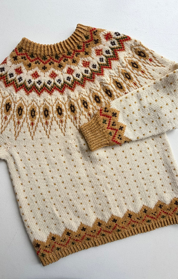 Autumn Fair Isle Sweater | 1960s