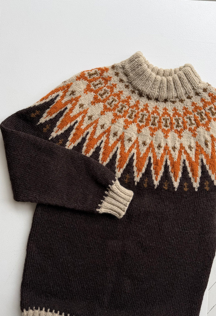 October Fair Isle Sweater | 1970s