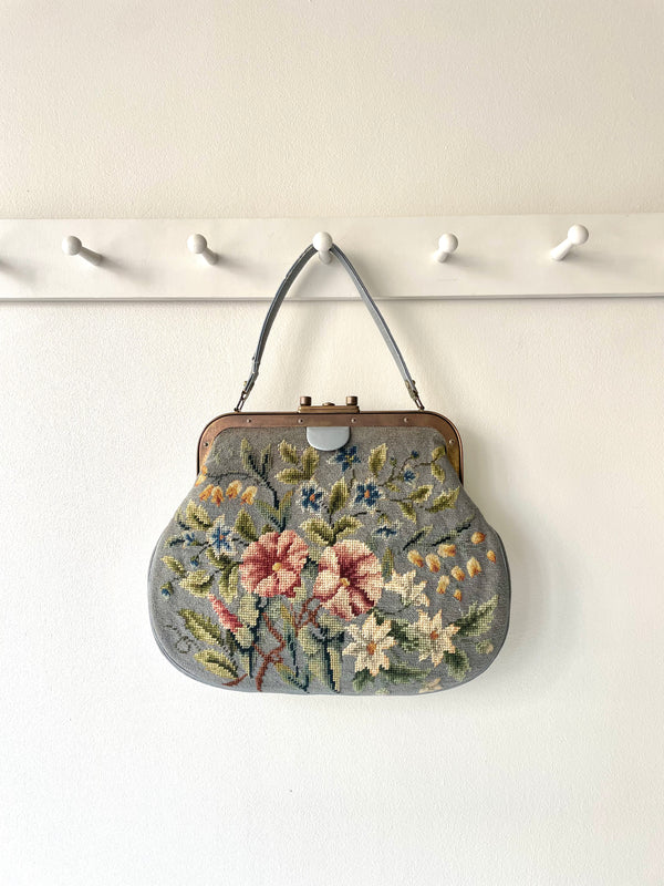 Winley Garden Handbag | 1950s