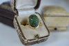 18K & Agate Scarab Ring