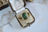 18K & Agate Scarab Ring