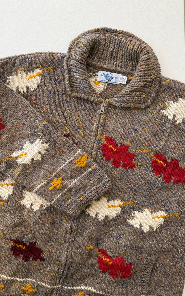 Autumn Leaves Knit Jacket