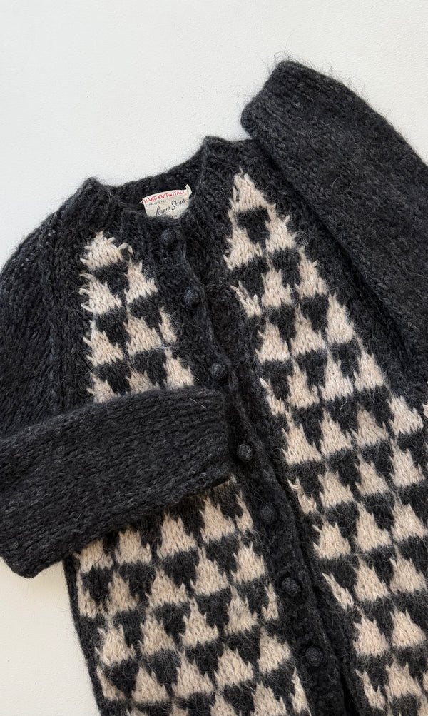 Raglan Mohair Cardigan | 1960s