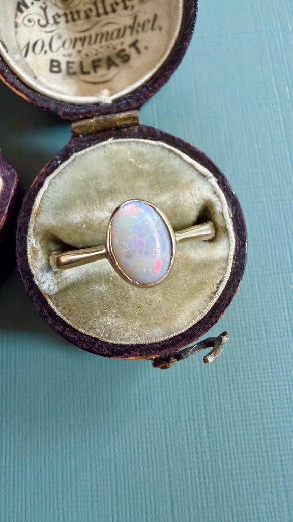 10K Gold Opal Ring