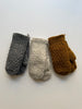 Basketweave Wool Mittens