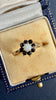 10K Opal & Sapphire Ring