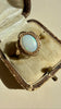 10K Gold and Opal Cabochon Ring
