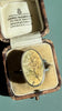 Floral Scrimshaw Ring | 1970s