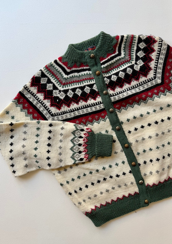 Danish Wool Cardigan | 1970s