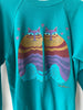 Twin Cats Raglan | 1980s