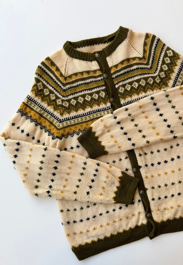 Mossland Fair Isle Sweater | 1970s