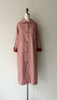 Cinnamon Gingham Raincoat
