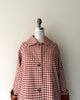 Cinnamon Gingham Raincoat