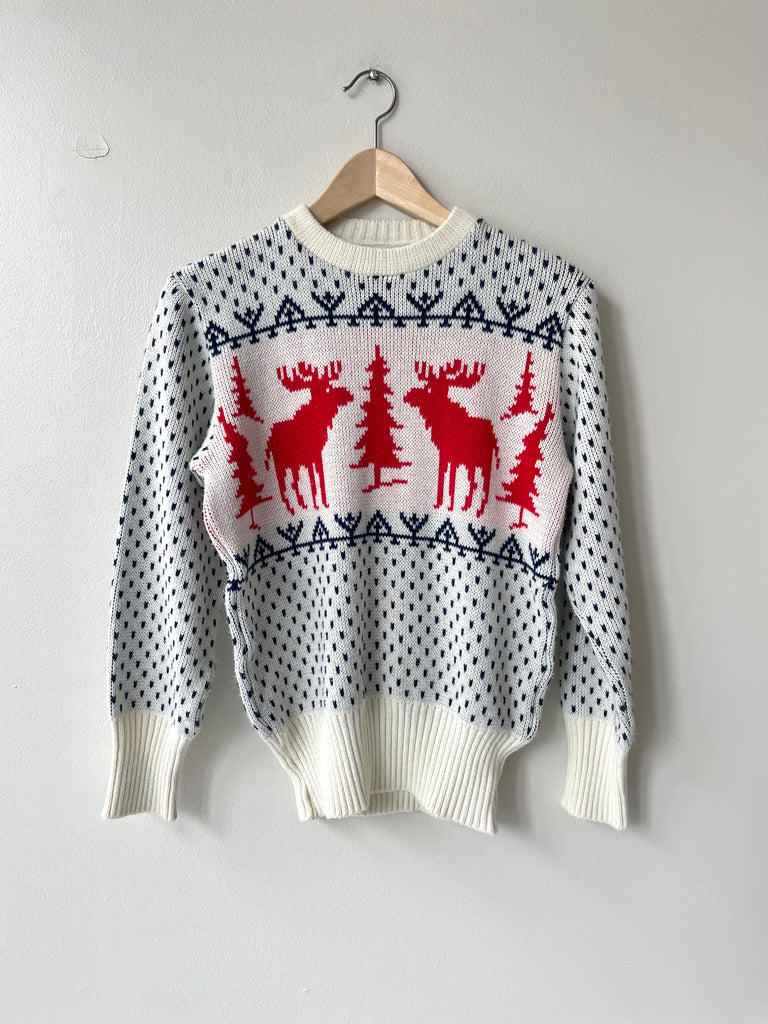 Twin Elk Sweater | 1950s