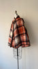 Reversible Wool Blanket Cape | 1950s