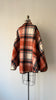 Reversible Wool Blanket Cape | 1950s