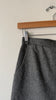 Pewter Wool Skirt | 1950s
