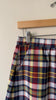 Gathering Plaid Skirt | 1960s