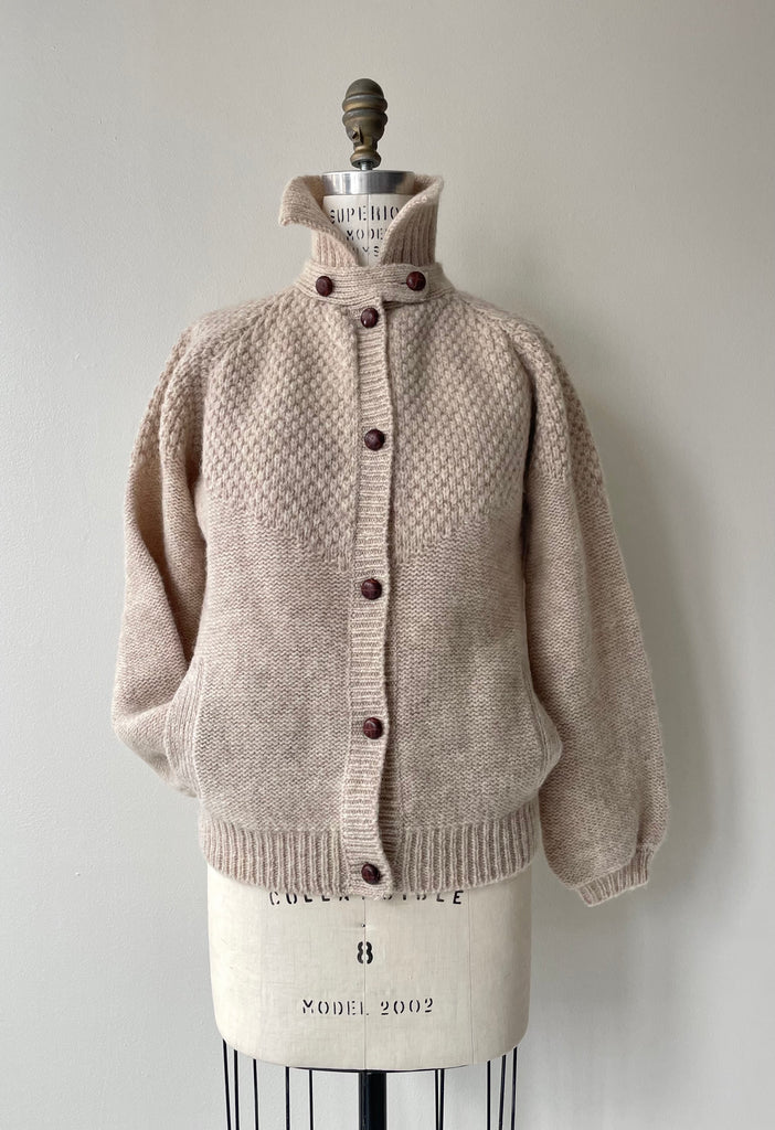 Leith Wool Knit Jacket | 1970s