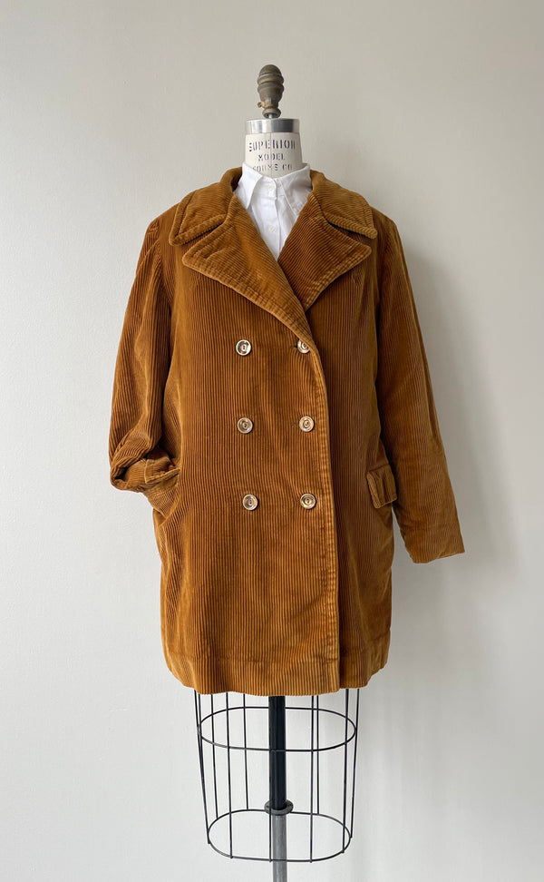 Teddybear Corduroy Coat | 1960s
