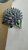 Painted Hedgehog Brooch